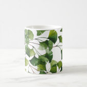 Grüner Ginkgo Biloba - Kaffeetasse (Mittel)
