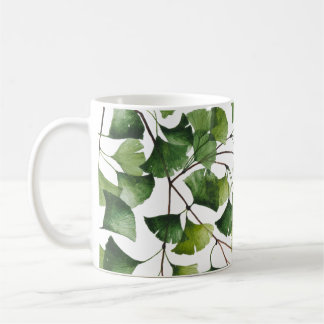 Grüner Ginkgo Biloba - Kaffeetasse