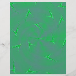 Grüner Ginseng Mann Bulk Scrapbook Papier Seiten