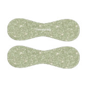 Grüner Glitterfunkel Baseball (Paneele)
