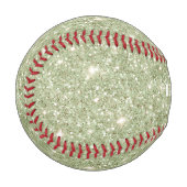 Grüner Glitterfunkel Baseball (Vorderseite Links)