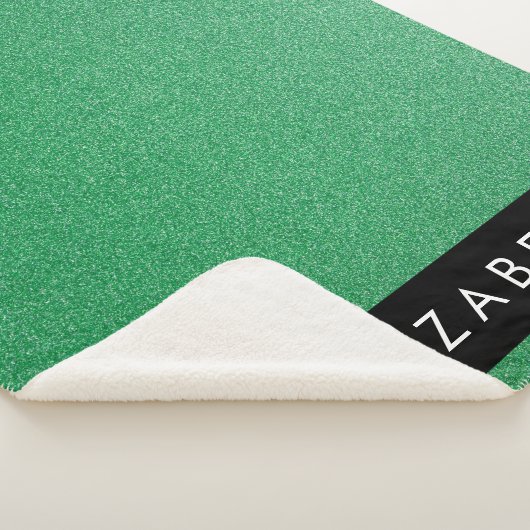 Grüner Glitzer, Hintergrund des Glitzer, Ihr Name Sherpadecke (3/4)