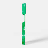 Grüner Glitzer iPhone Hülle (Rechte Seite)