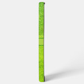 Grüner Glitzer Künstlerischer Abstrakter Name Samsung Galaxy Hülle (Linke Seite)