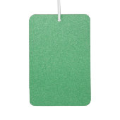 Grüner Glitzer, Sparkle, Hintergrund des Glitzer Autolufterfrischer (Vorderseite)