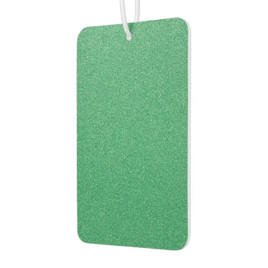 Grüner Glitzer, Sparkle, Hintergrund des Glitzer Autolufterfrischer (Links)