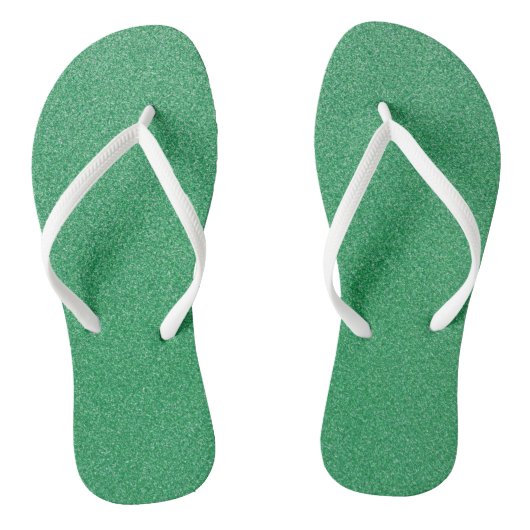 Grüner Glitzer, Sparkle, Hintergrund des Glitzer Badesandalen (Fußbett)