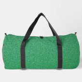 Grüner Glitzer, Sparkle, Hintergrund des Glitzer Duffle Bag (Rückseite)