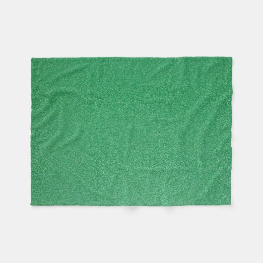 Grüner Glitzer, Sparkle, Hintergrund des Glitzer Fleecedecke (Vorderseite (Horizontal))