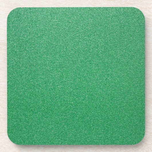 Grüner Glitzer, Sparkle, Hintergrund des Glitzer Getränkeuntersetzer (Vorderseite)