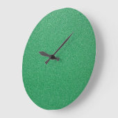 Grüner Glitzer, Sparkle, Hintergrund des Glitzer Große Wanduhr (Winkel)