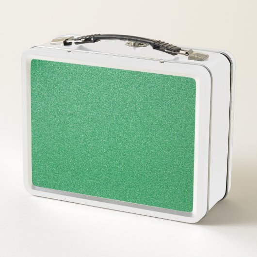 Grüner Glitzer, Sparkle, Hintergrund des Glitzer Metall Brotdose (Rückseite)