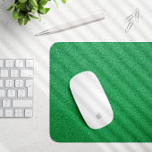 Grüner Glitzer, Sparkle, Hintergrund des Glitzer Mousepad