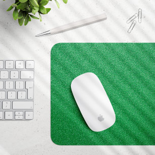 Grüner Glitzer, Sparkle, Hintergrund des Glitzer Mousepad