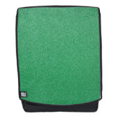Grüner Glitzer, Sparkle, Hintergrund des Glitzer Rucksack (Vorderseite)