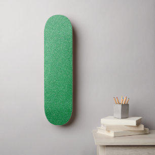 Grüner Glitzer, Sparkle, Hintergrund des Glitzer Skateboard