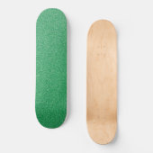 Grüner Glitzer, Sparkle, Hintergrund des Glitzer Skateboard (Vorderseite)