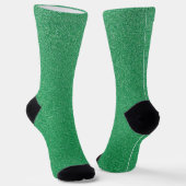 Grüner Glitzer, Sparkle, Hintergrund des Glitzer Socken (Gewinkelt)