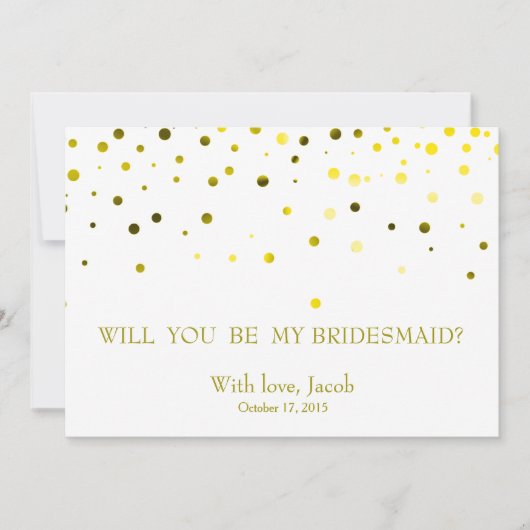 Grüner Glitzer wird meine Einladung sein (Vorderseite)