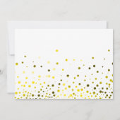 Grüner Glitzer wird meine Einladung sein (Rückseite)