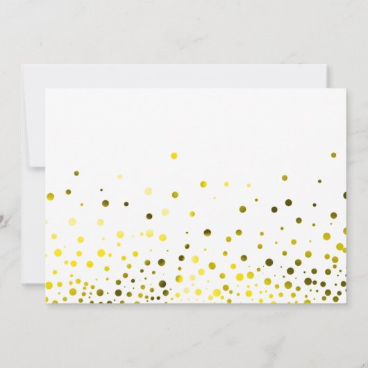 Grüner Glitzer wird meine Einladung sein (Rückseite)