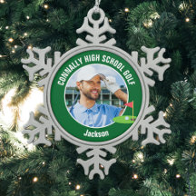 Grüner Golfer-Foto-Hochschul-Golfteam