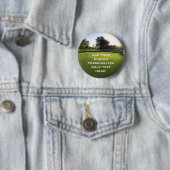 Grüner Golfplatz an der Dämmerung Button (Beispiel)