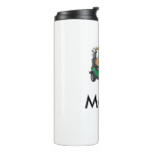 Grüner Golfwagen Name Mann Sport Junge Geschenke B Thermosbecher (Nach links gedreht)