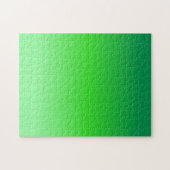Grüner Gradient Puzzle (Horizontal)