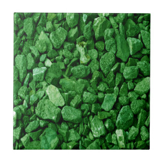 Grüner Granit-Felsen Fliese