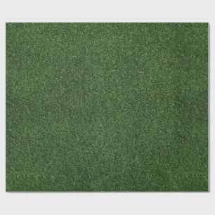 Grüner Gras Hintergrund Geschenkpapier