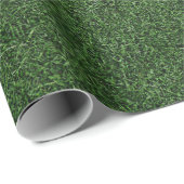 Grüner Gras Hintergrund Geschenkpapier (Rolleneckpunkt)