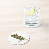 Grüner Grasshopper Untersetzer (Vor Ort)