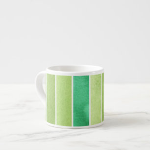 grüner großartiger Aquarellhintergrund - Aquarell Espressotasse
