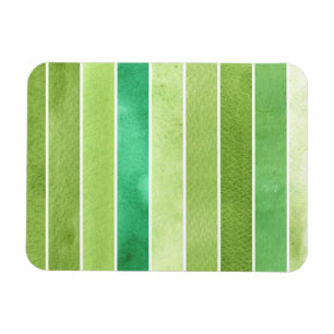 grüner großartiger Aquarellhintergrund - Aquarell Magnet