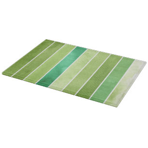 grüner großartiger Aquarellhintergrund - Aquarell Schneidebrett