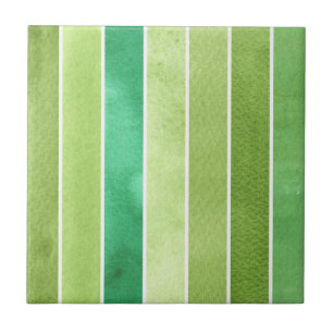 grüner großer Aquarellhintergrund - Aquarell Fliese