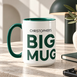 Grüner großer Becher Riesiger Becher Becher mi Tasse