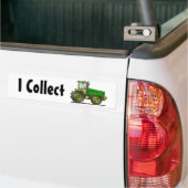 "Grüner großer Traktor, sammele ich… Autoaufkleber (Auf Lkw)