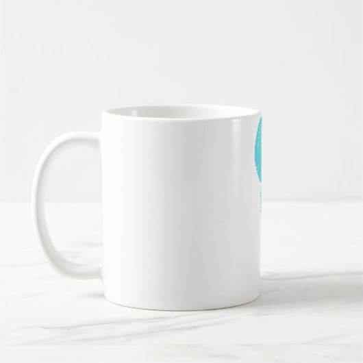 Grüner Habichtvogel und Mond Kaffeetasse (Links)