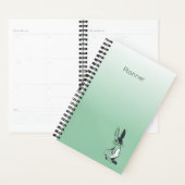 Grüner Harlekin-Hasen-Kalender Planer (Anzeige)