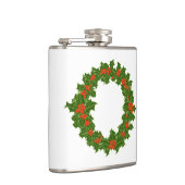 Grüner Heiliger und Roter Berer Weihnachtskranz Flachmann (Rechts)