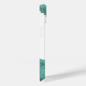 Grüner Herzdrache in Weiß Case-Mate iPhone Hülle (Rückseite / Rechts)