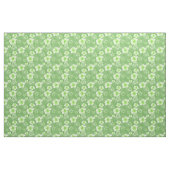 Grüner Hibiskus Honu Hawaiianer Stoff (Fat Quarter (45,7 x 55,9 cm))