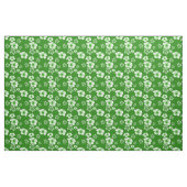 Grüner Hibiskus Honu Hawaiianer Stoff (Fat Quarter (45,7 x 55,9 cm))