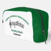 Grüner High School Chor personalisiert Waschbeutel (Rechte Ecke)