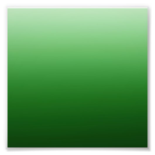 Grüner Himmel Fotodruck (Vorne)