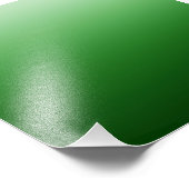 Grüner Himmel Fotodruck (Ecke)