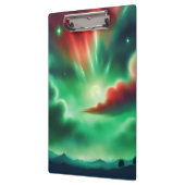 grüner Himmel Klemmbrett (Links)