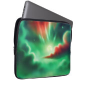 grüner Himmel Laptopschutzhülle (Vorne Rechts)